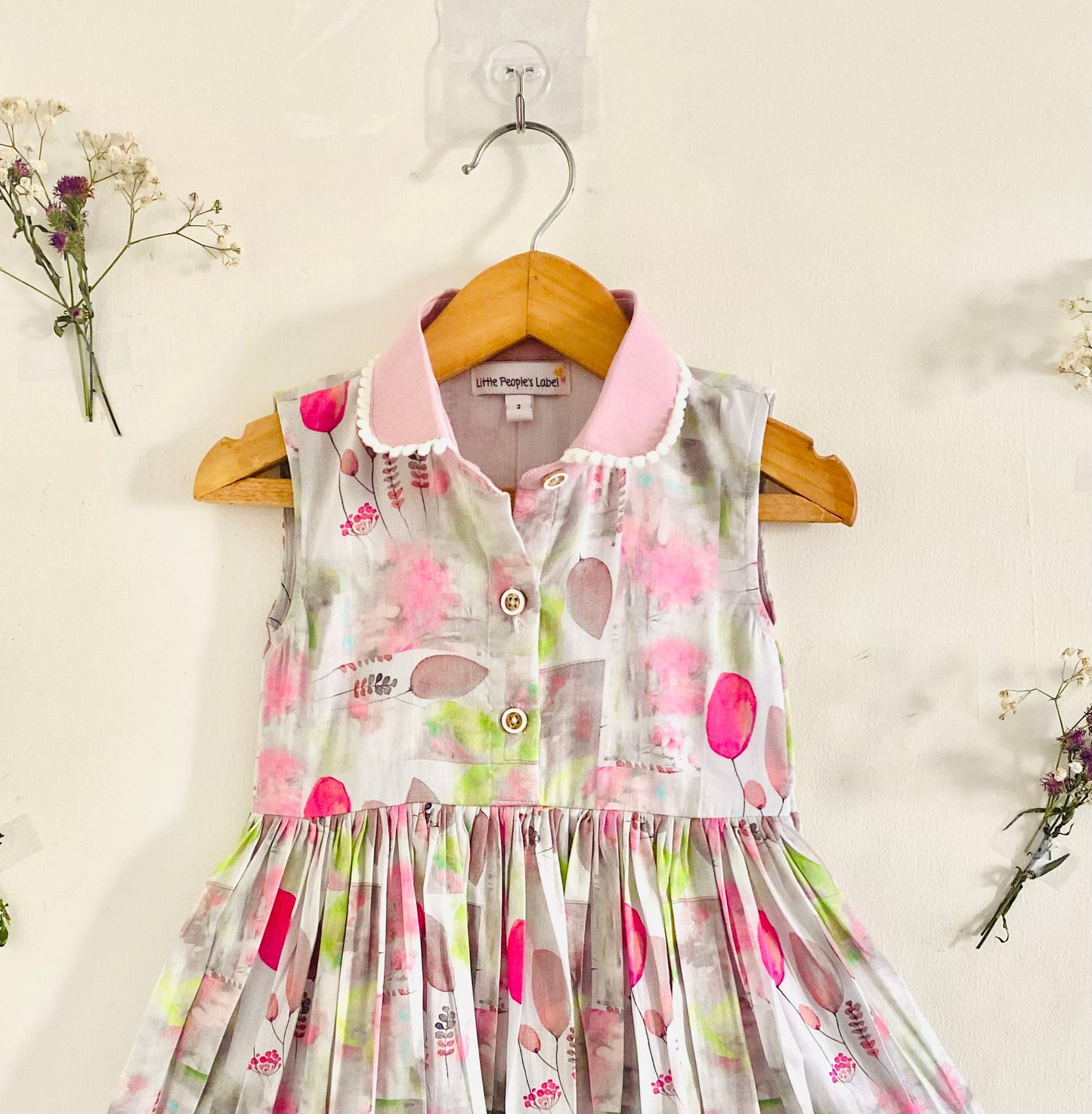 Watercolor Paint Mul Summer Dress