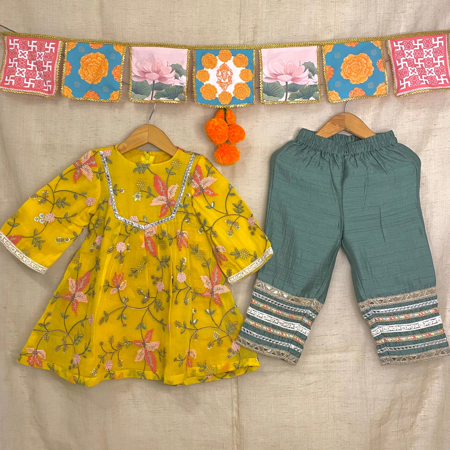 Sunshine Embroidered Kurta Set