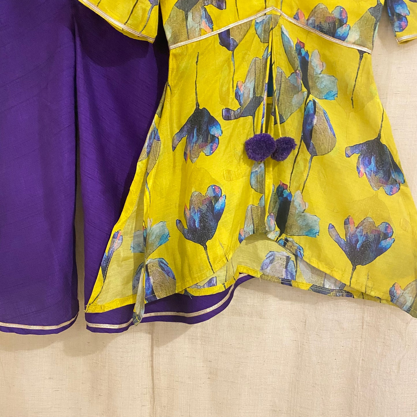 Muslin Printed Sharara set