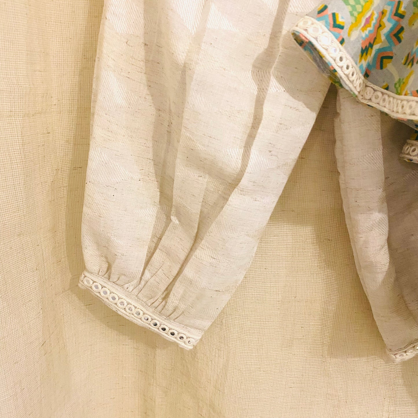 Cotton Angarakha Set with Afghan Pants