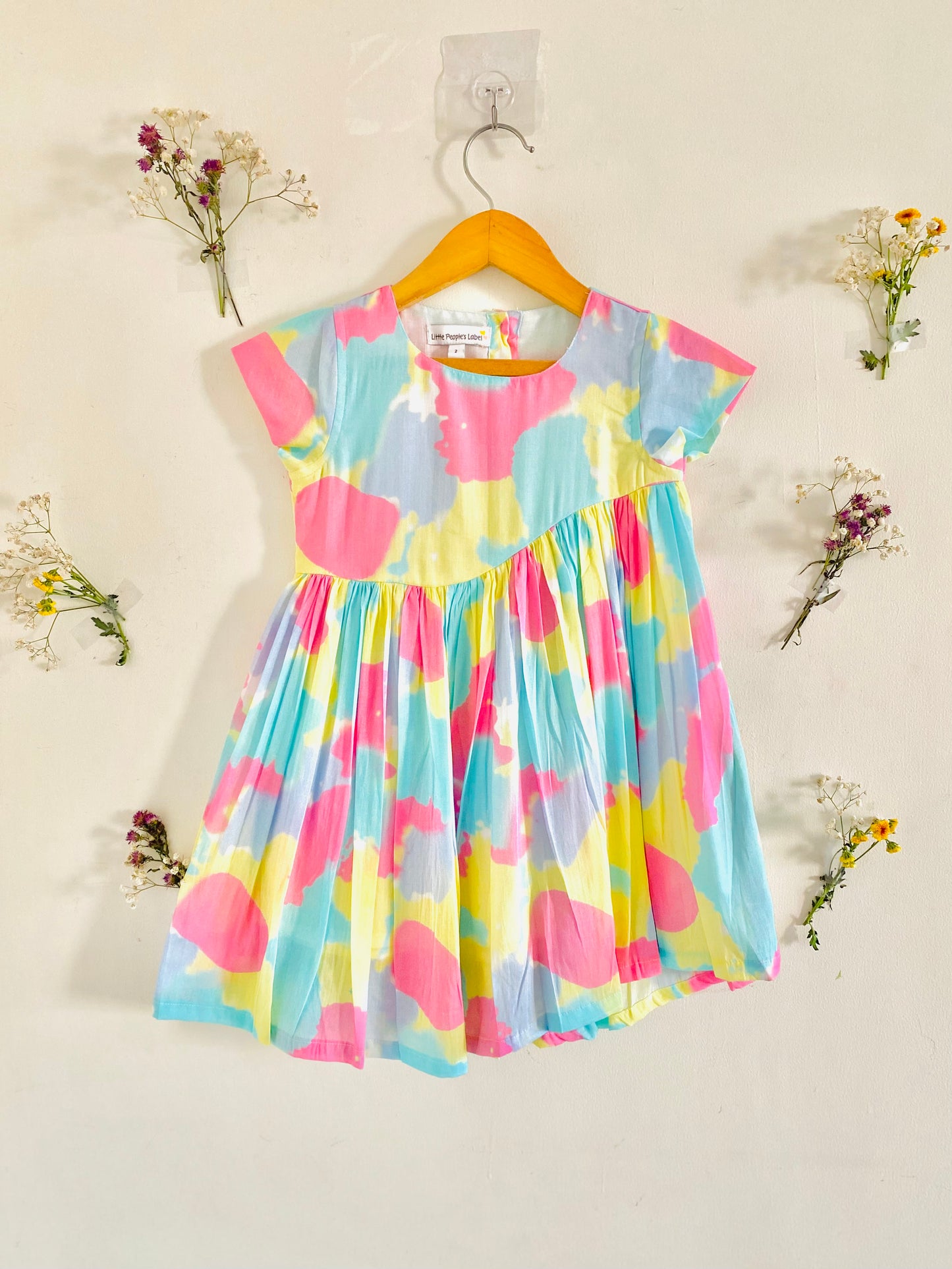 Candy Pop Asymmetrical Mul Dress