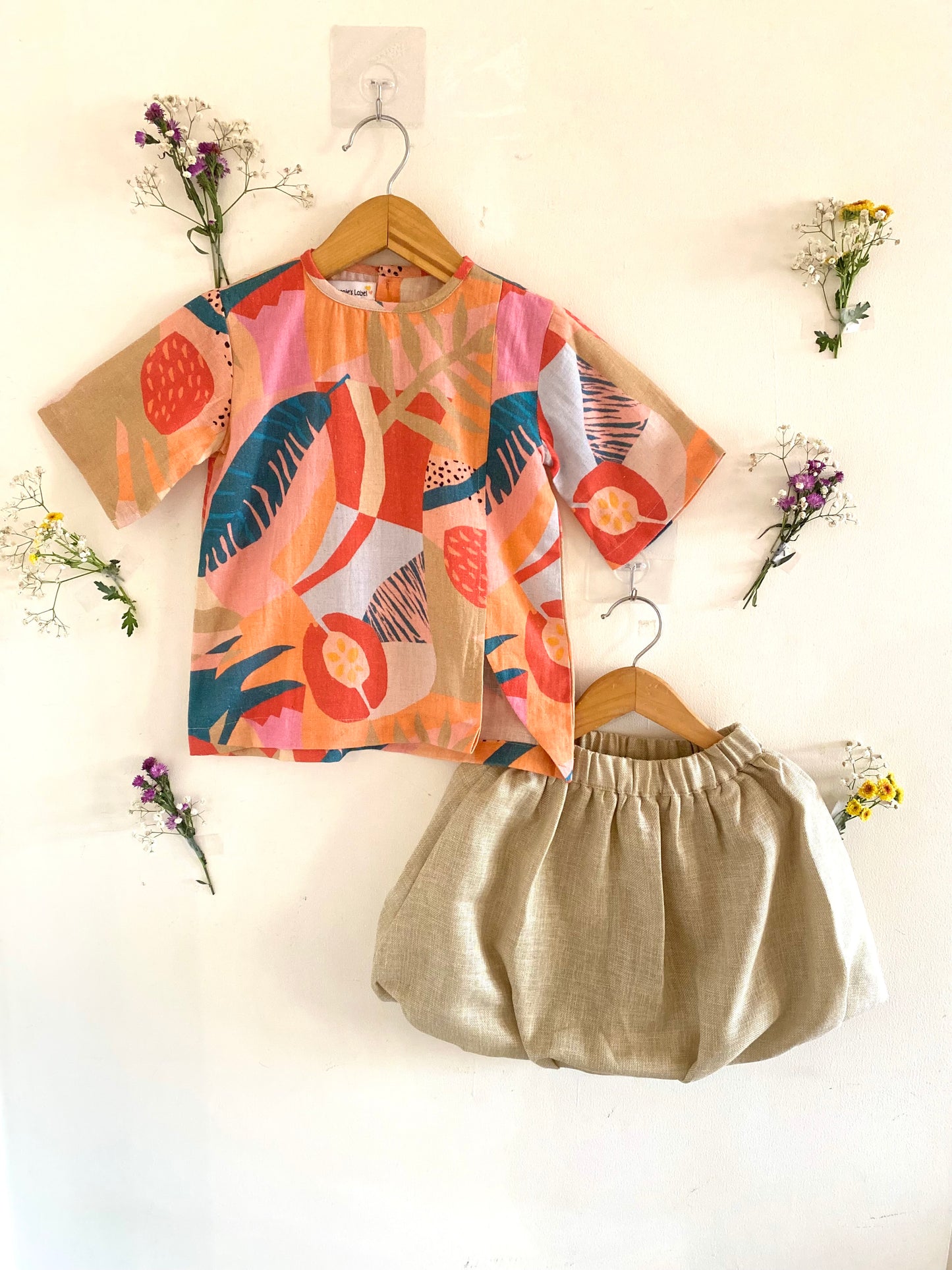 Boxy Top & Bubble Skirt Coord