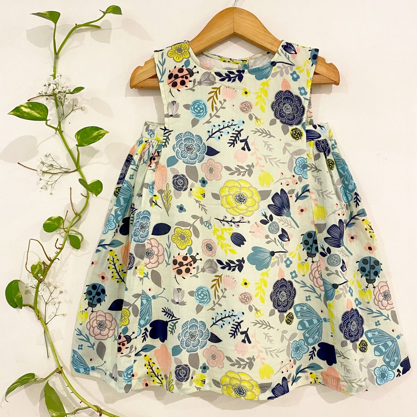 Ladybug Mul boxy dress