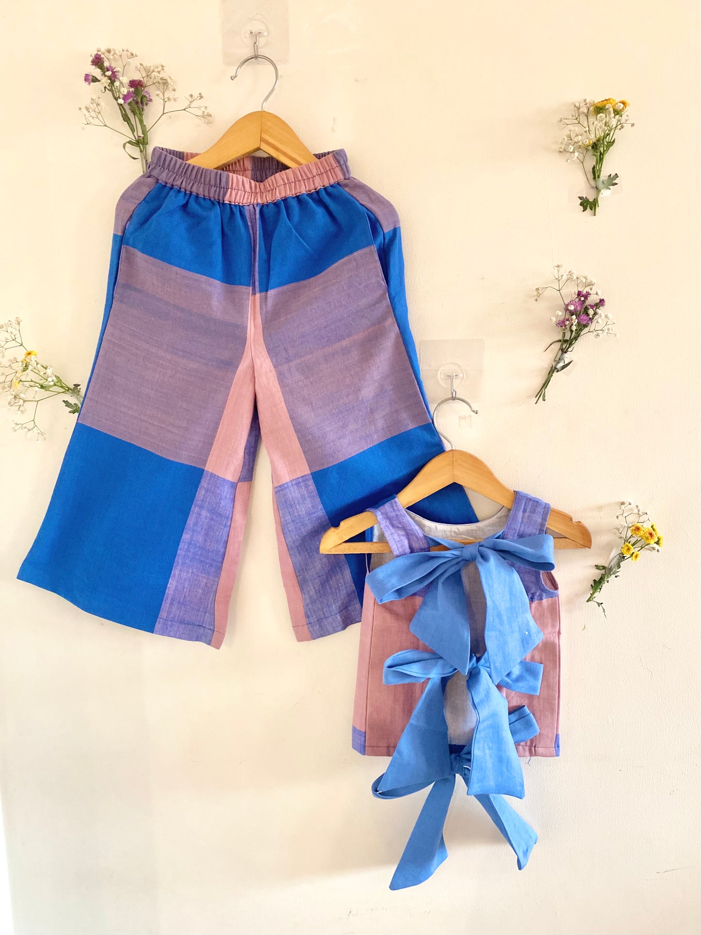 Big Checkered Coord Set