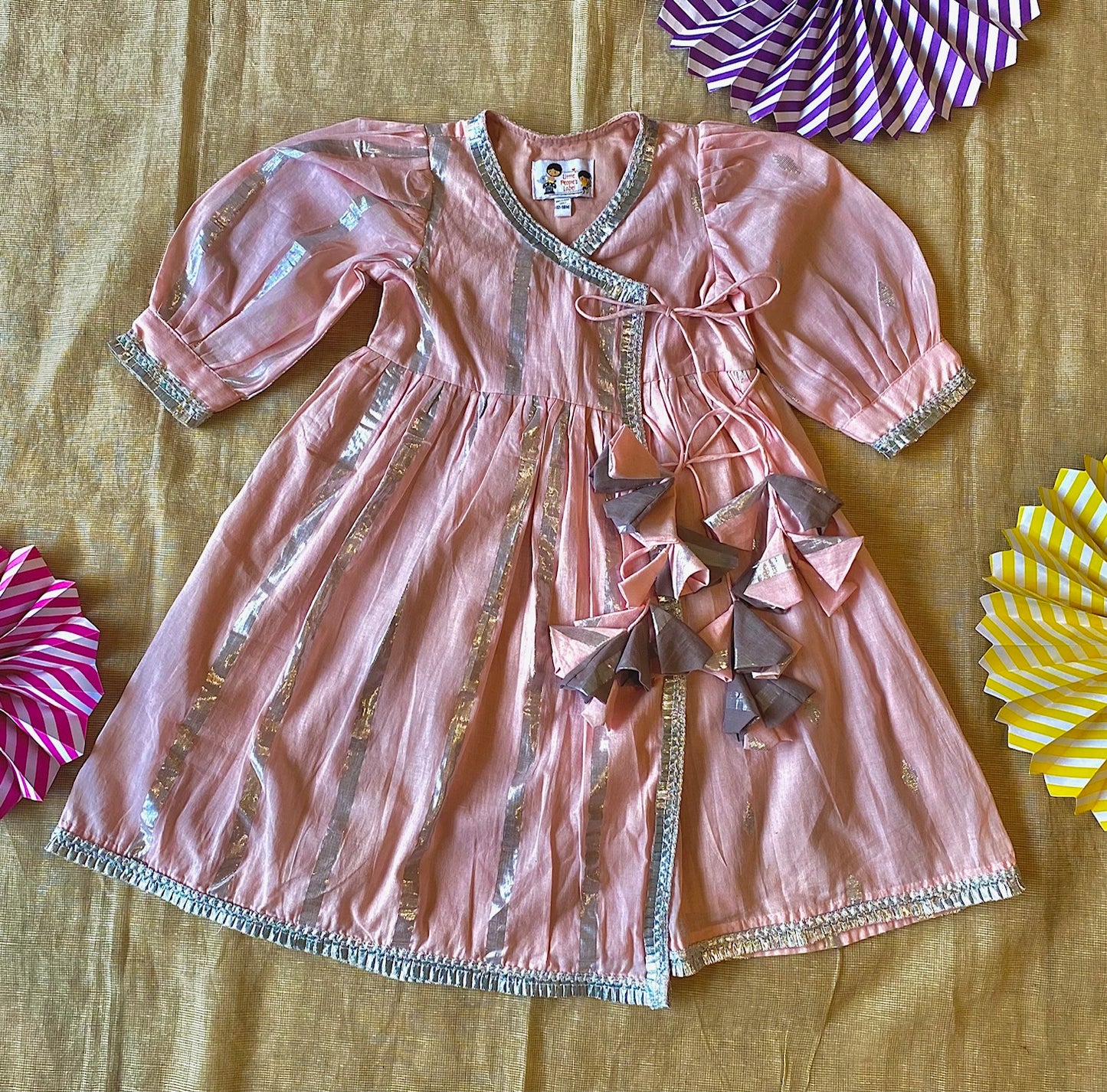 BABY PINK ANGARAKHA DRESS