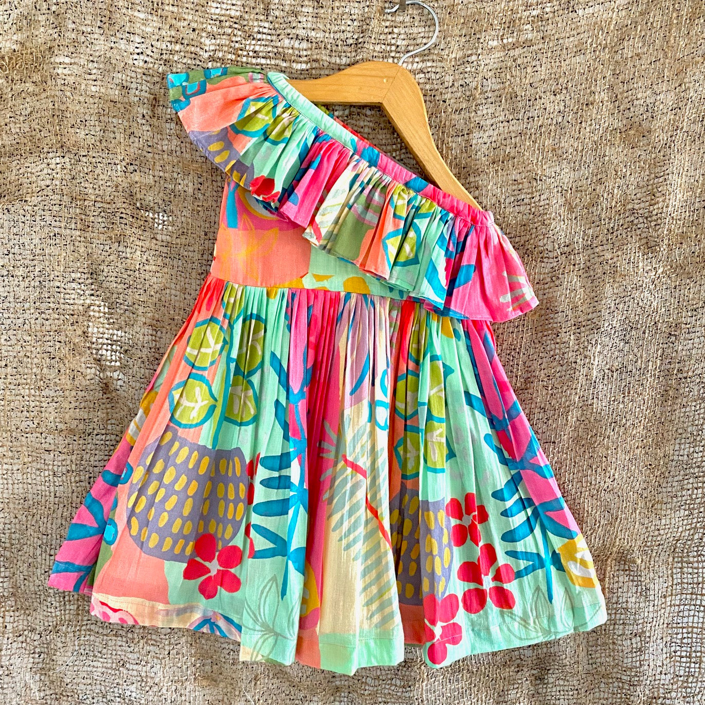 MUL ONE SHOULDER DRESS