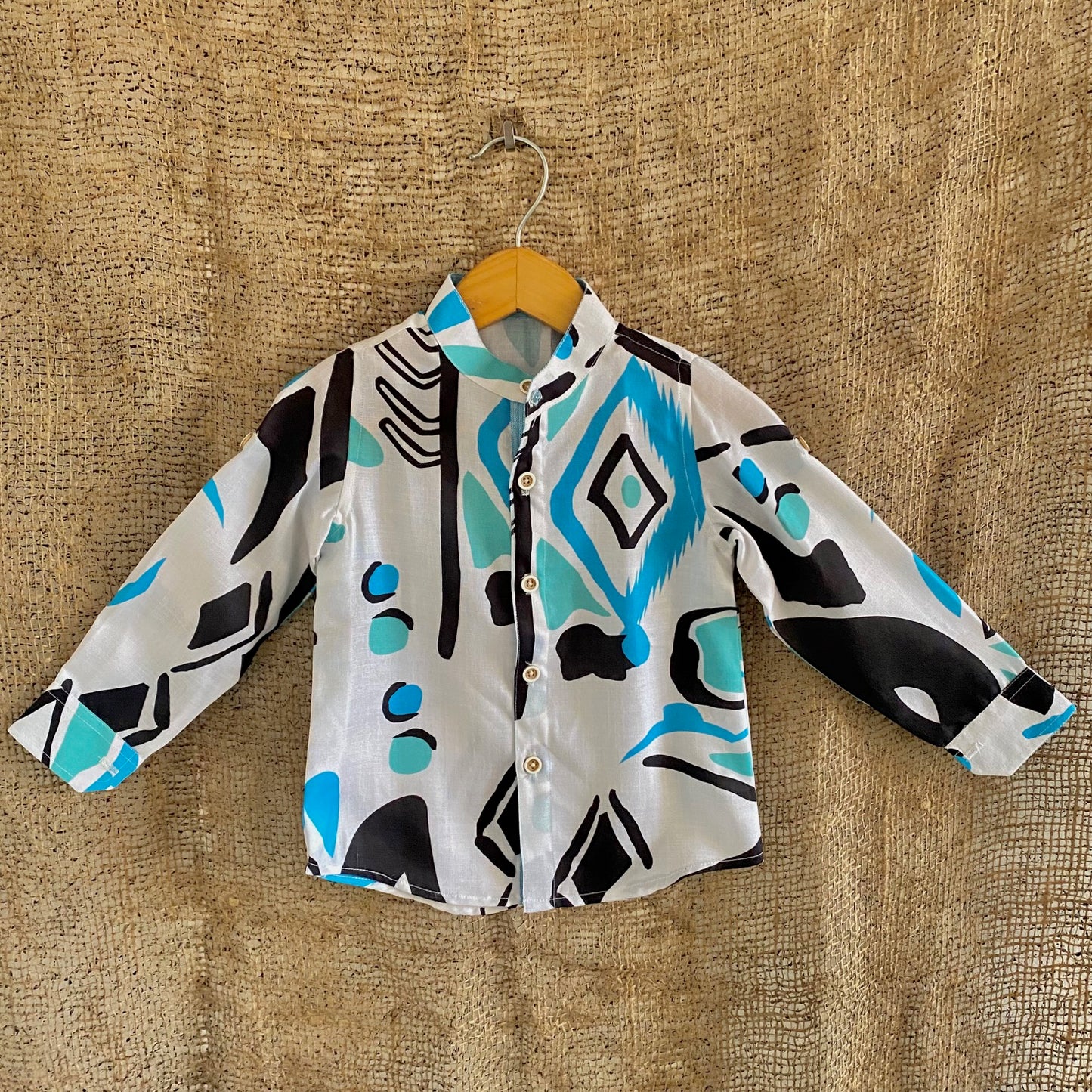 ABSTRACT PRINT SHIRT