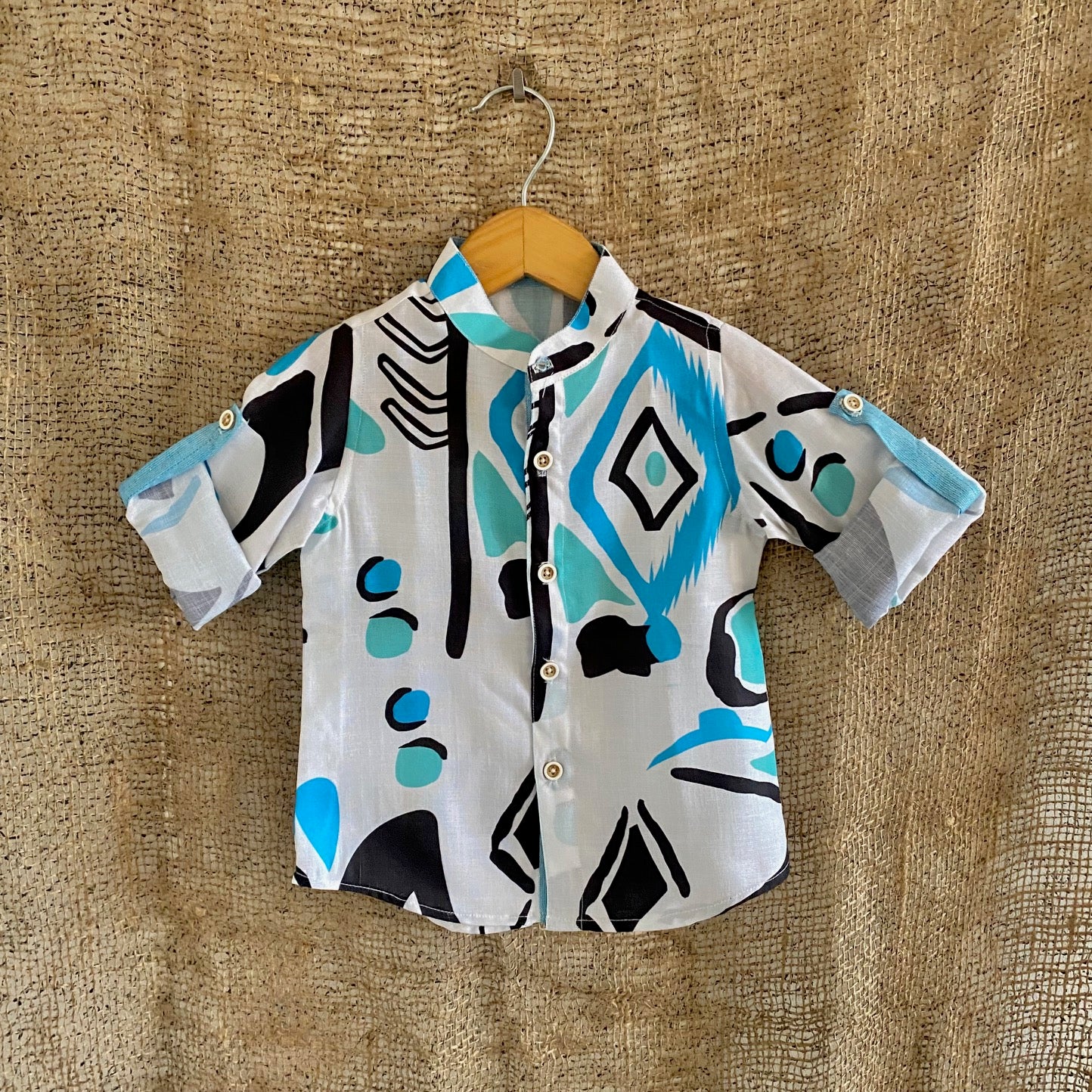 ABSTRACT PRINT SHIRT