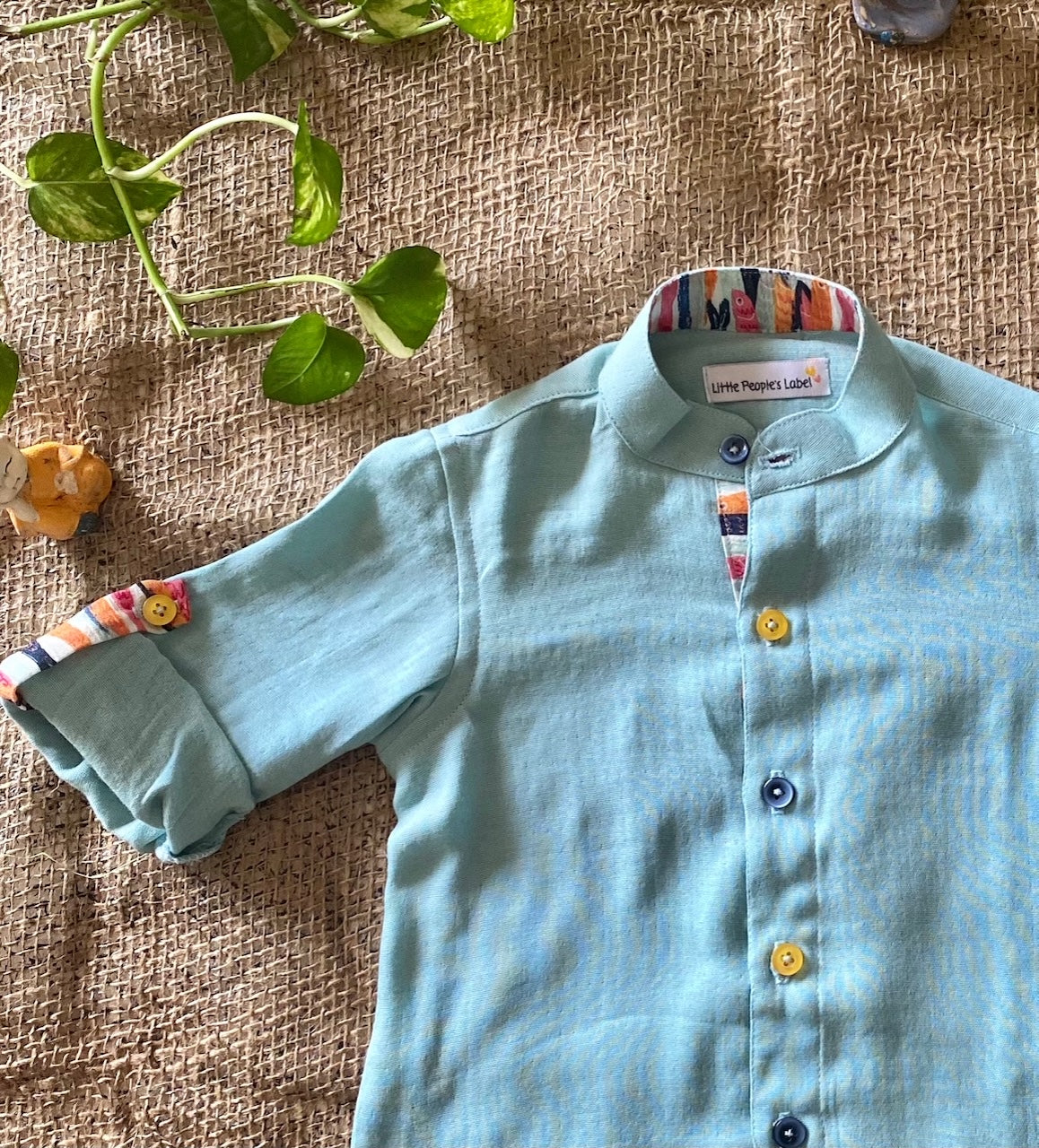 TEAL SUMMER SHIRT