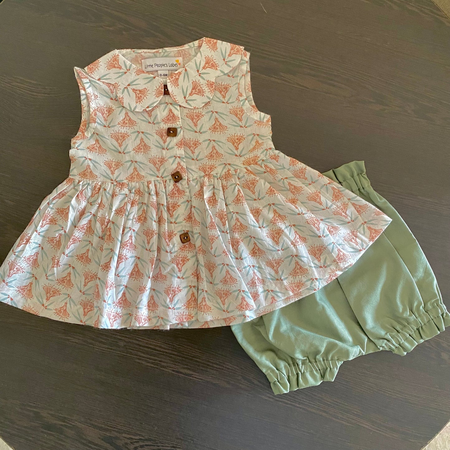 PEPLUM BABY GIRLS SET