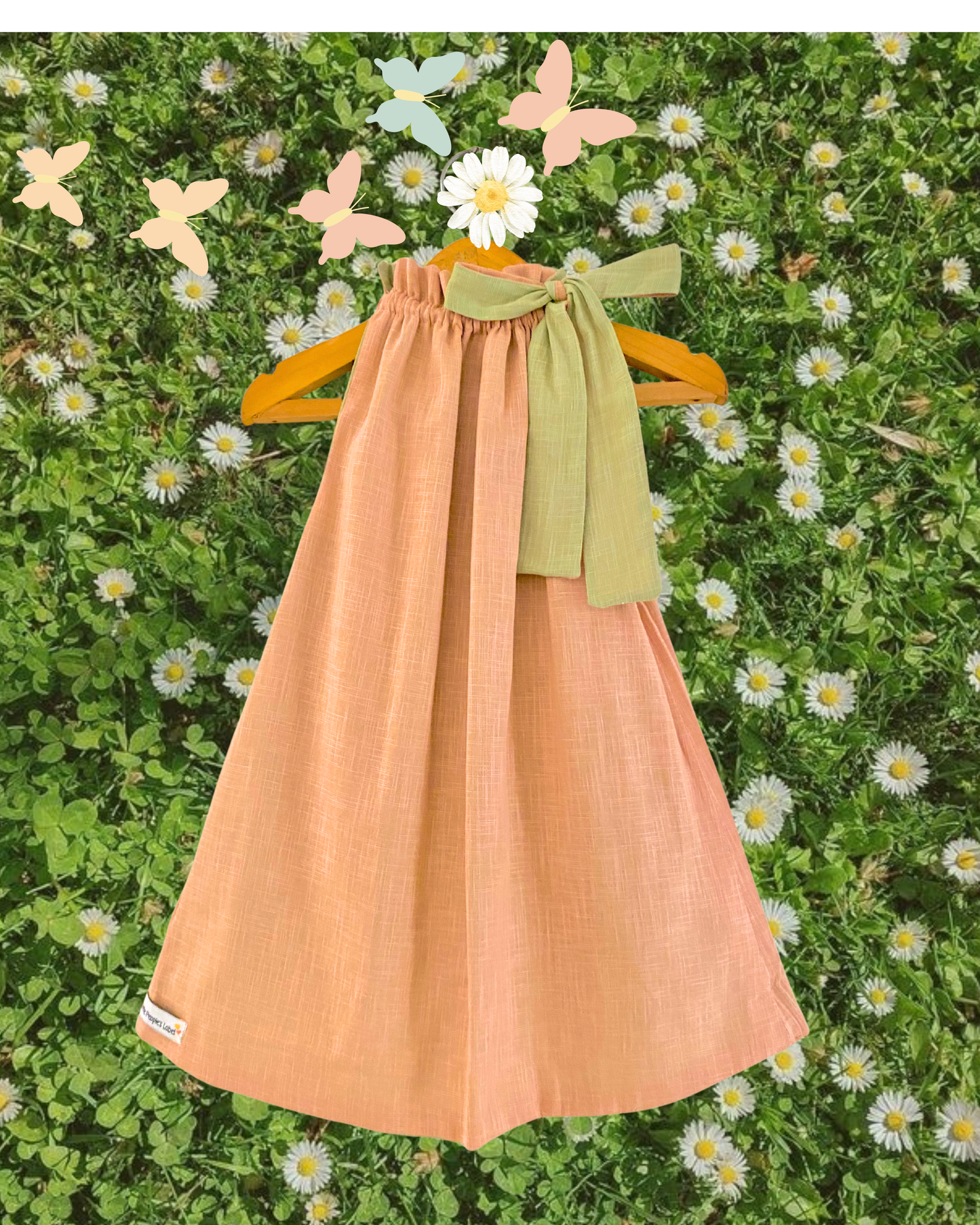 The Little Switch Reversible Linen Dress