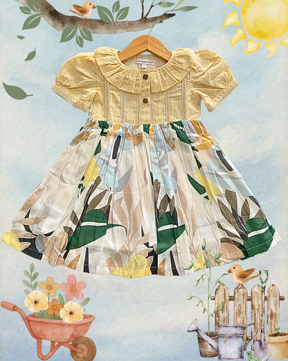 The Olive Picnic Dress