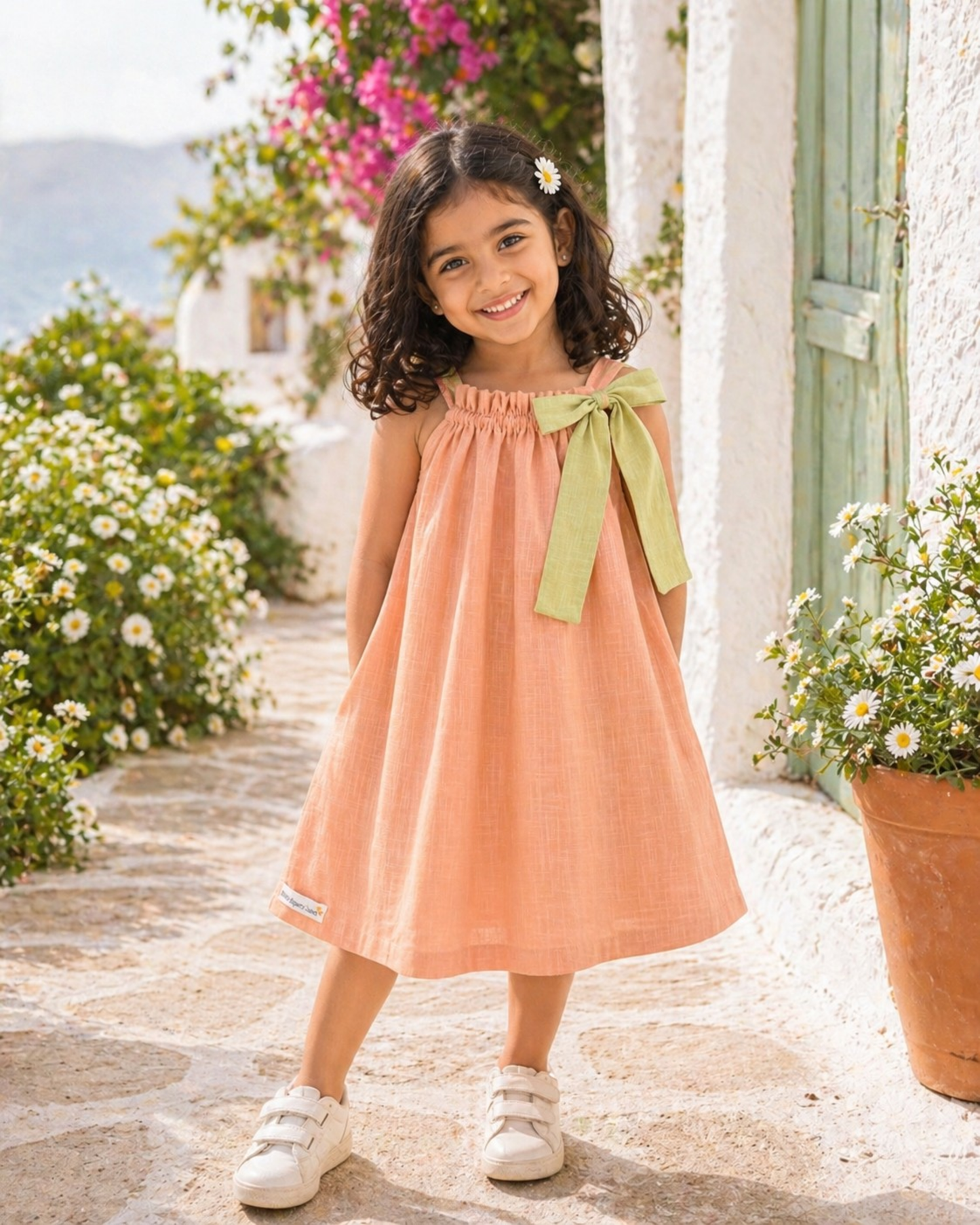 The Little Switch Reversible Linen Dress