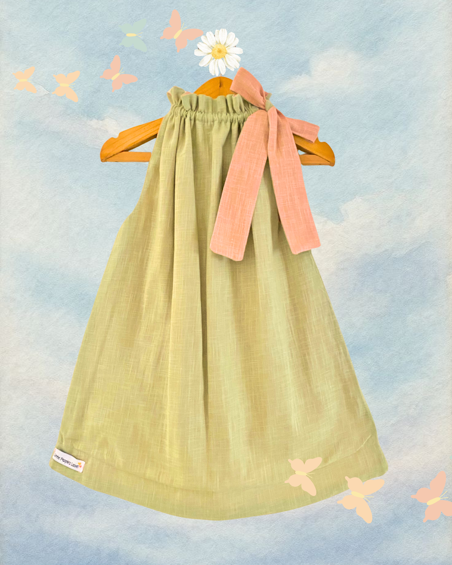 The Little Switch Reversible Linen Dress