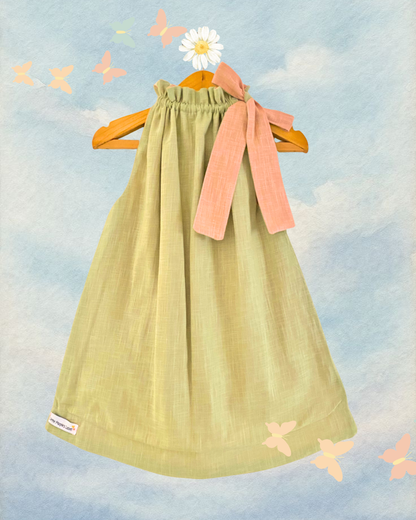 The Little Switch Reversible Linen Dress