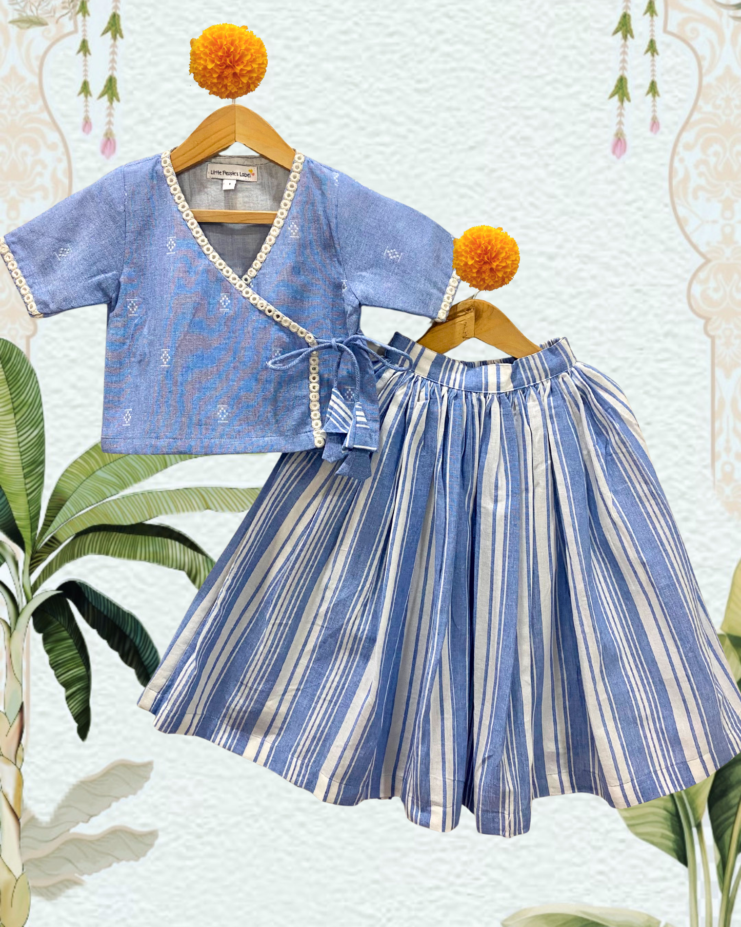 Azure Lehenga Set