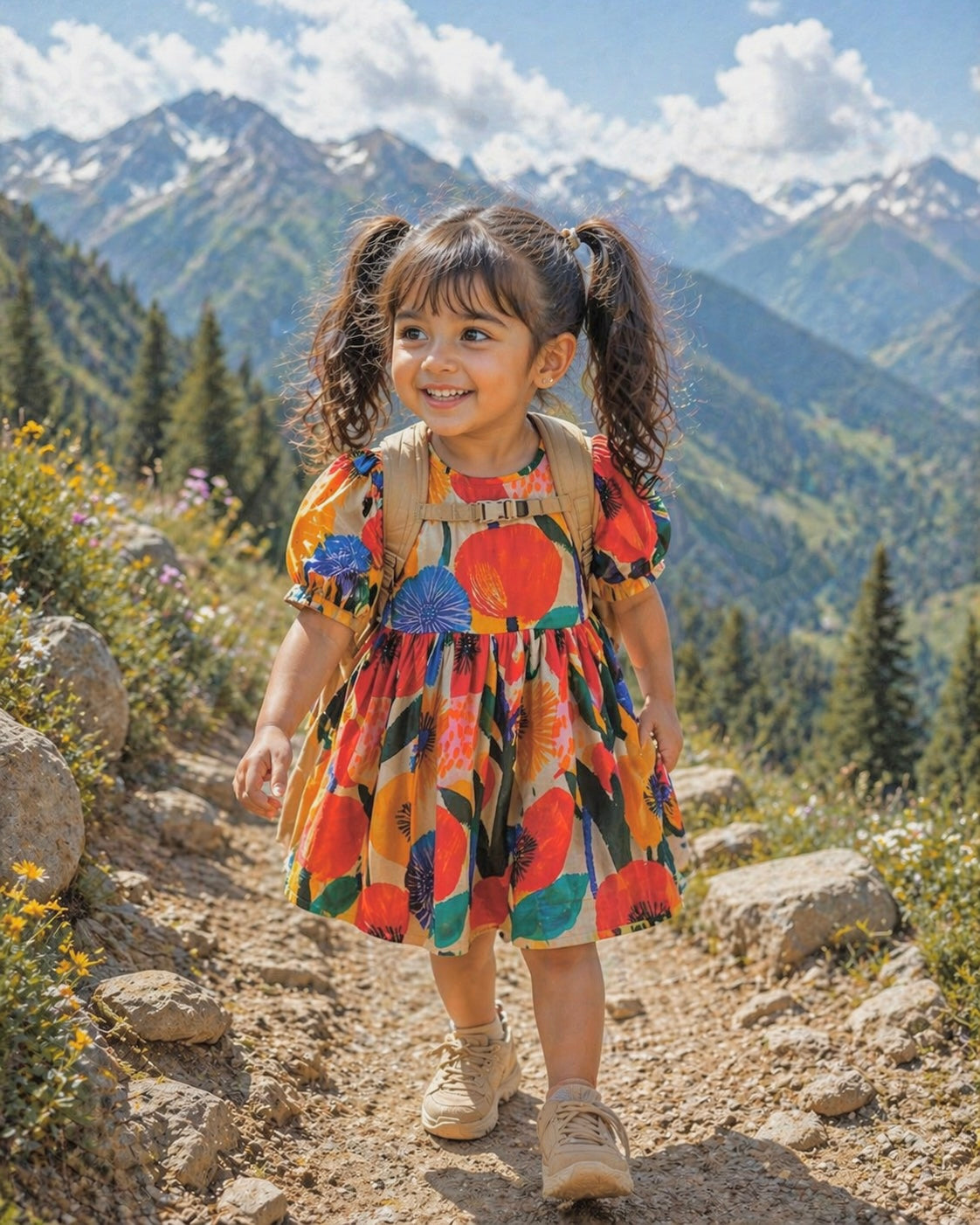 The Wondertrail Mul Dress