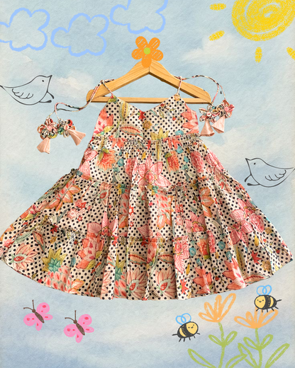 The Polka & Petals Dress