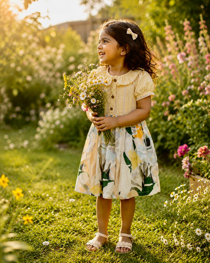 The Olive Picnic Dress