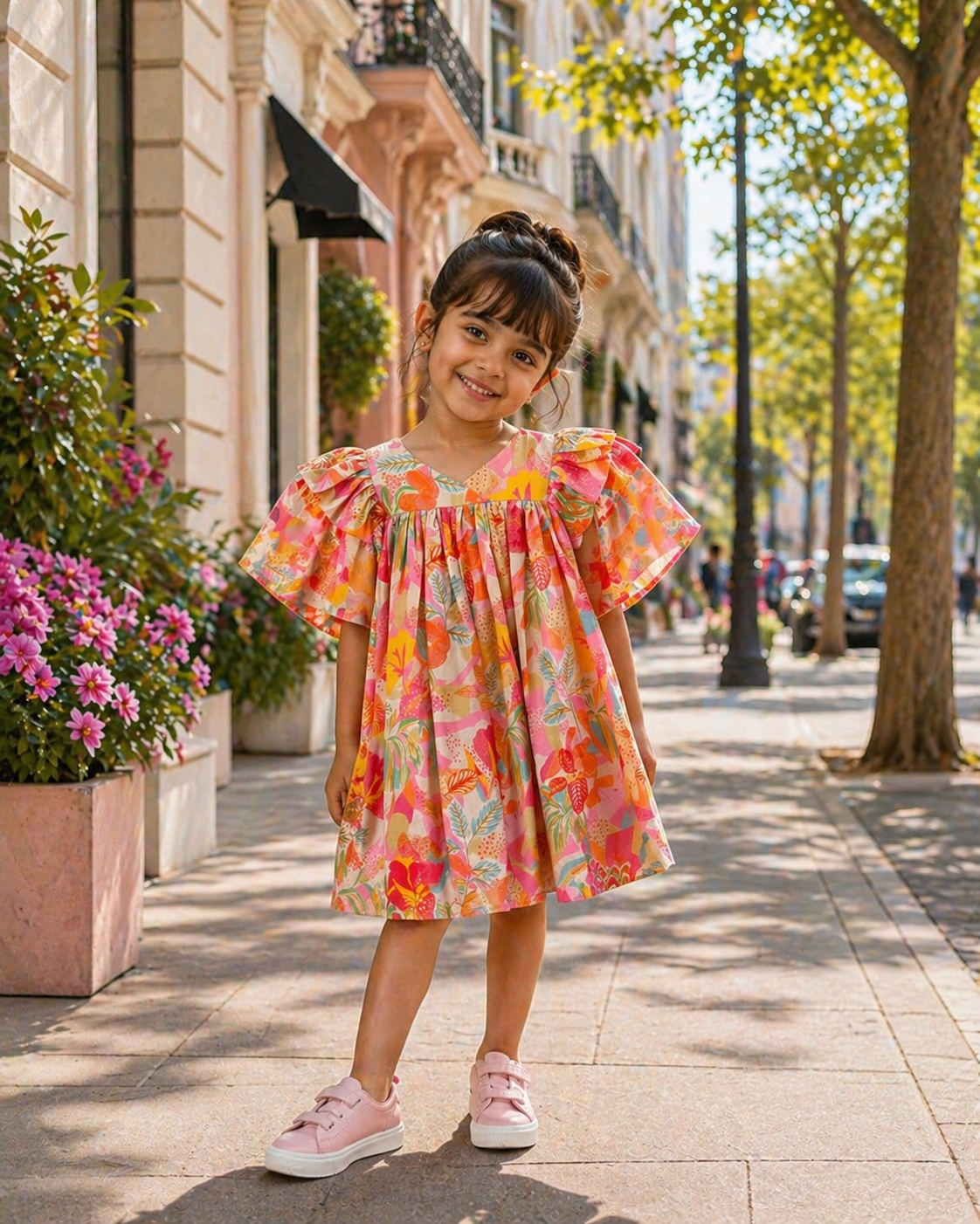 Boxy Mul Dress