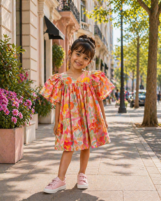 Boxy Mul Dress